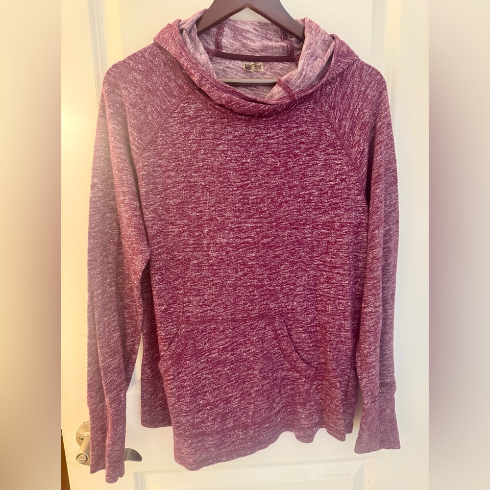 Marmot Maroon Heathered Sweatshirt